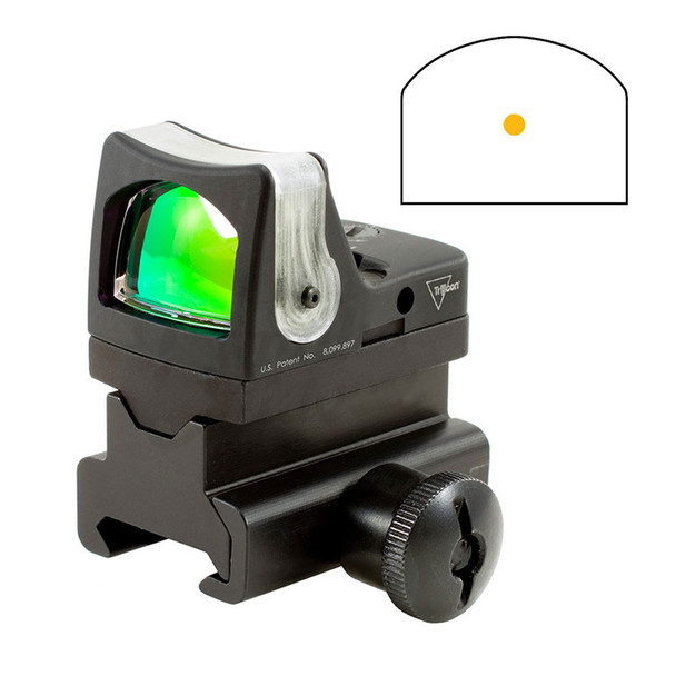 Trijicon RM04-34 RMR Dual Illuminated Sight 7.0 MOA Amber Dot w/RM34 Mount