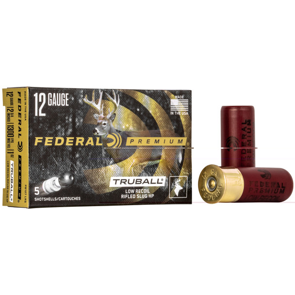 Federal Premium Vital-Shok Low Recoil Truball 12 Gauge 2 3/4" 5-Round