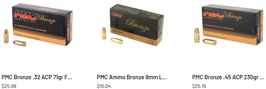 pmc ammunition