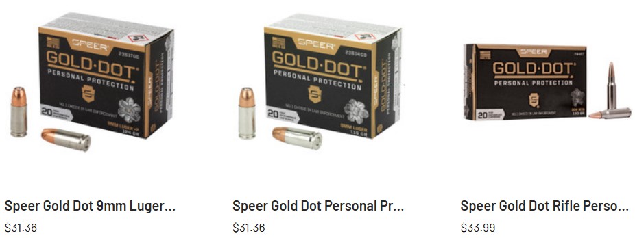 speer ammunition